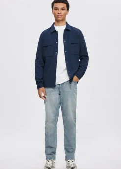 Overshirt met structuur