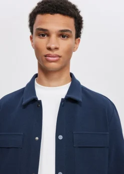 Overshirt met structuur