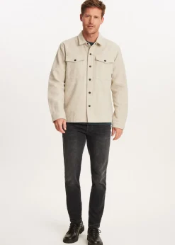 Overshirt van wolmix