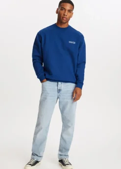 Oversized sweater met logo