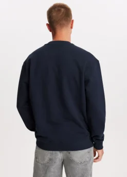 Oversized sweater met logo