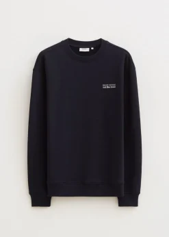 Oversized sweater met logo