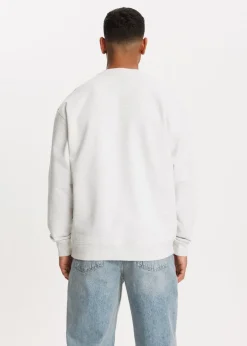 Oversized sweater met logo