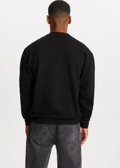 Oversized sweater met logo