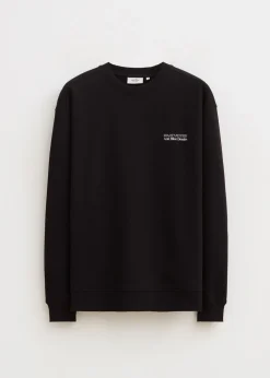 Oversized sweater met logo