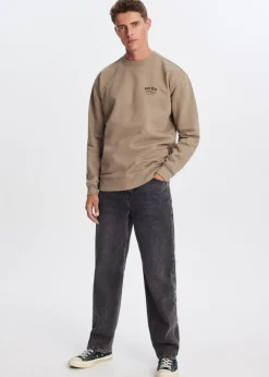 Oversized sweater retro ride