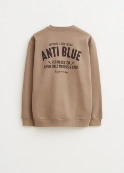 Oversized sweater retro ride