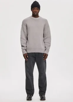 Oversized trui overlap logo