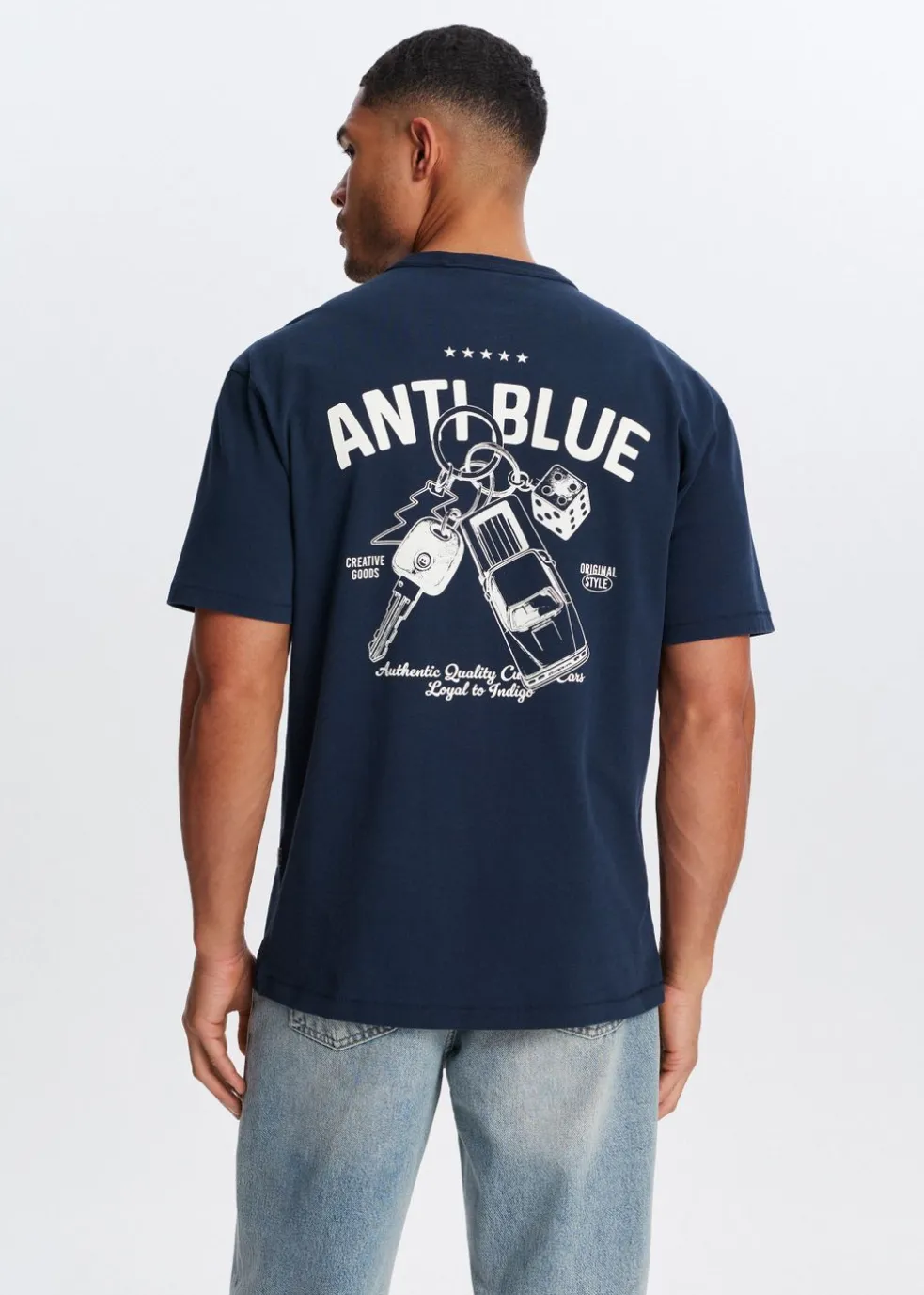 Oversized t-shirt sleutelhangers