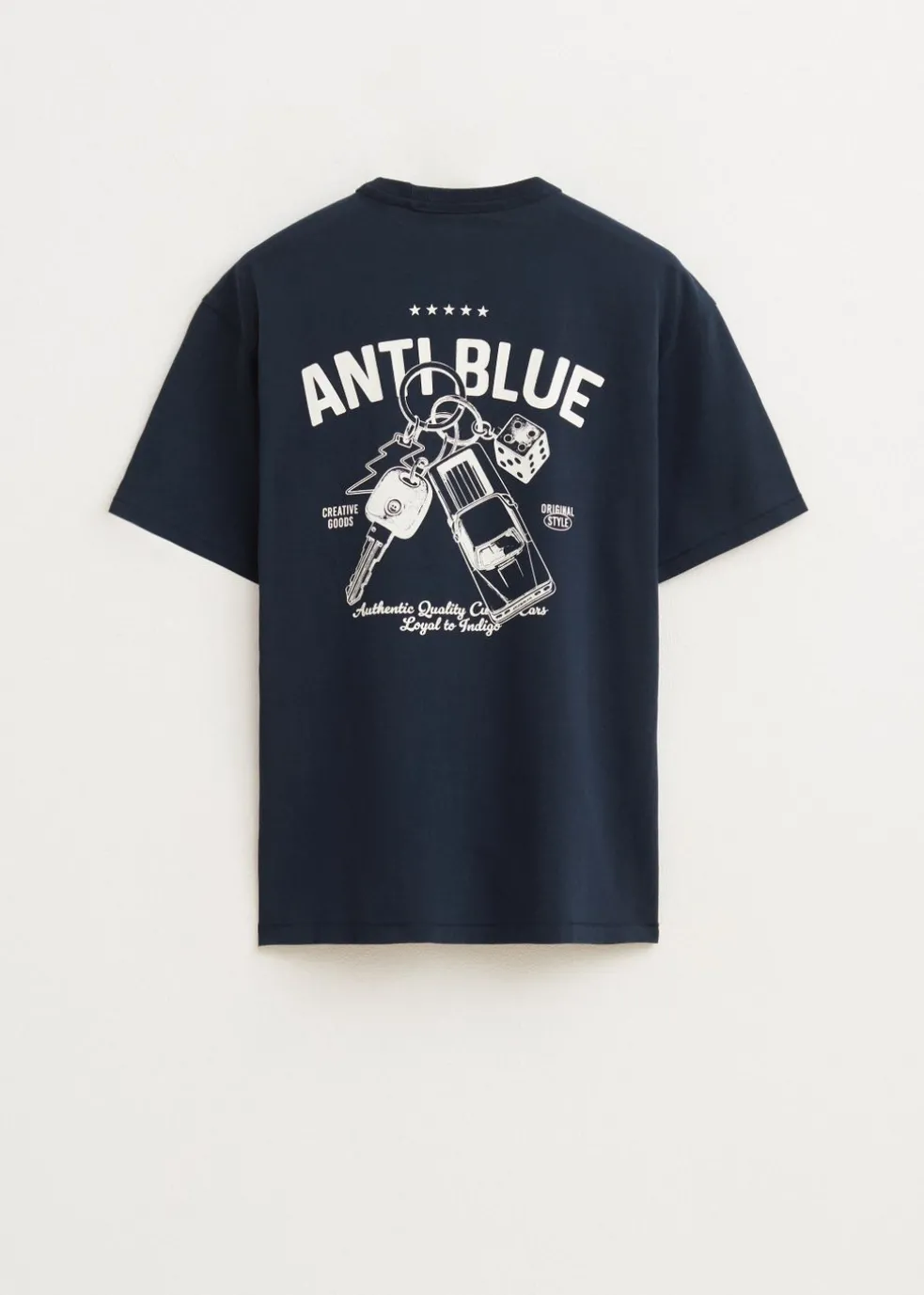 Oversized t-shirt sleutelhangers