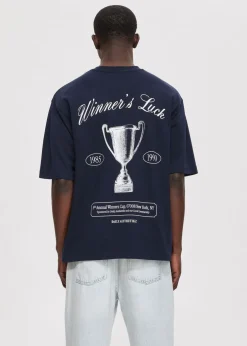 Oversized t-shirt winner's luck