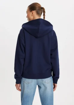 Oversized vest met rits