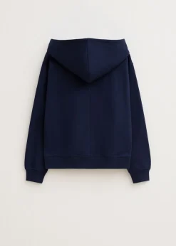 Oversized vest met rits