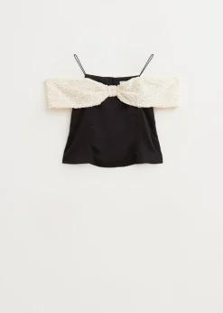 Pailletten strik top