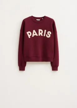 Paris geborduurde sweater
