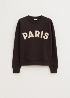 Paris geborduurde sweater