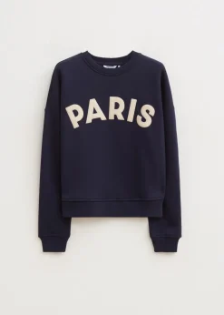 Paris geborduurde sweater