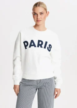 Paris geborduurde sweater