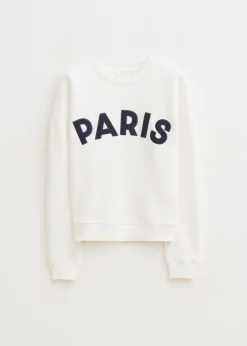 Paris geborduurde sweater