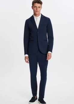 Piqué blazer