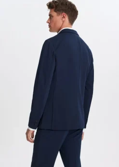 Piqué blazer