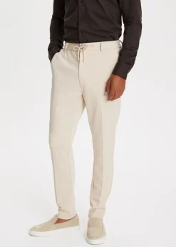 Piqué chino slim fit