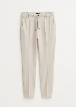Piqué chino slim fit