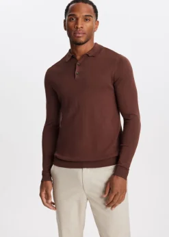 Polo met lange mouwen