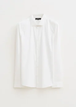 Poplin overhemd