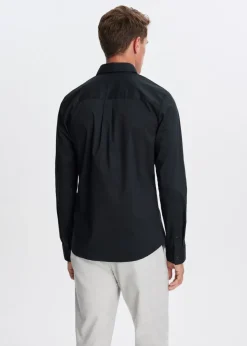 Poplin overhemd
