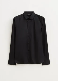 Poplin overhemd