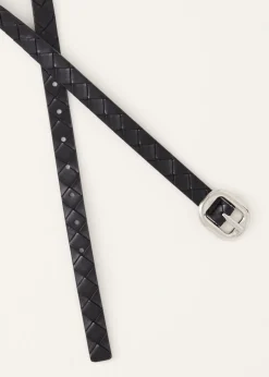 Riem met gevlochten design
