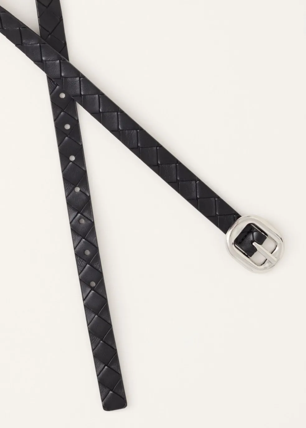 Riem met gevlochten design