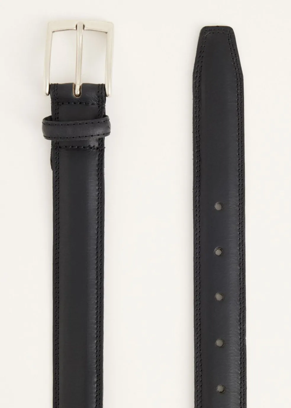 Slim leren riem