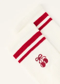 Sokken met geborduurd detail