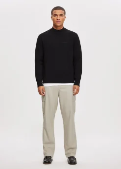Staff mock-neck trui