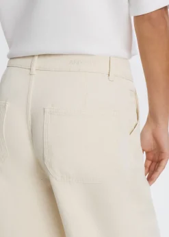 Straight leg jeans met baggy fit
