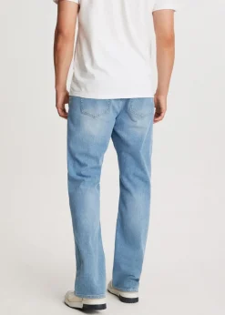 Stretchy straight leg jeans