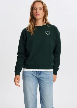 Sweater met backprint