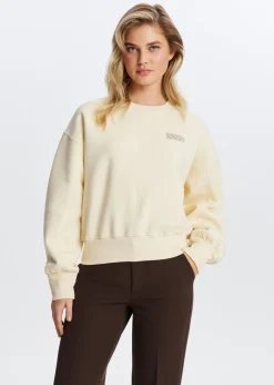 Sweater met collect print