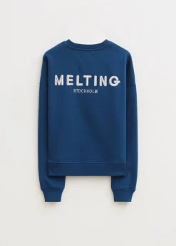 Sweater met merk print
