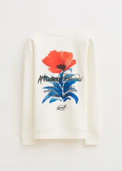 Sweater met print bloem