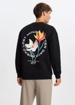 Sweater met print bloemen