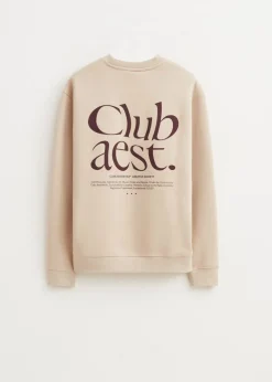 Sweater met print club
