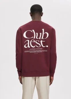 Sweater met print club