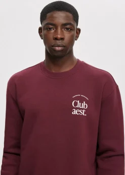 Sweater met print club