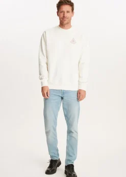 Sweater met print driehoek