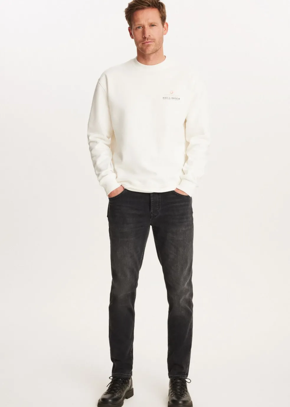 Sweater met print north