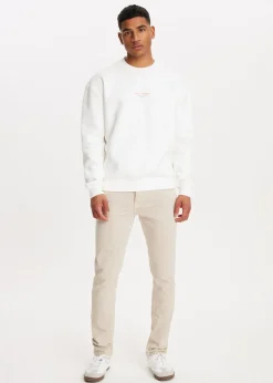 Sweater met print society