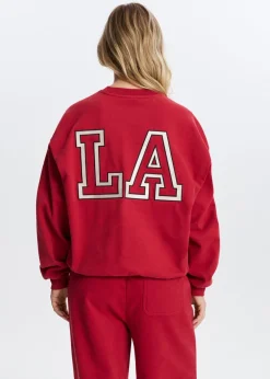 Sweater met tekstprint